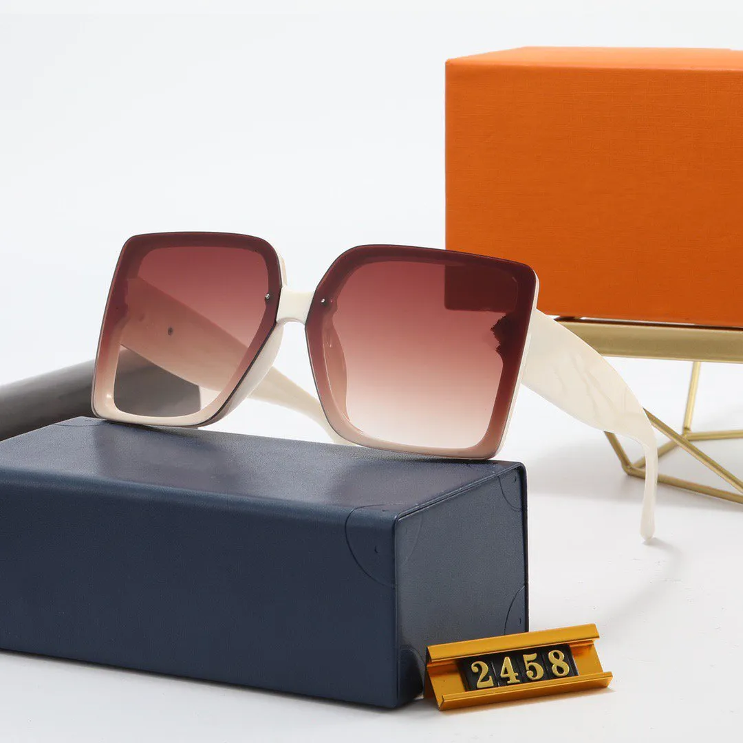 2022 lunettes de soleil de mode Polaroid lentilles concepteurs de luxe hommes femmes marque vintage carré grand cadre haut matériel décoration Anti-UV lunettes en verre unisexe