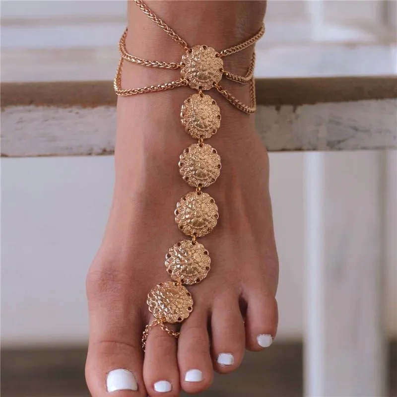 Old fashioned ankle shop bracelets