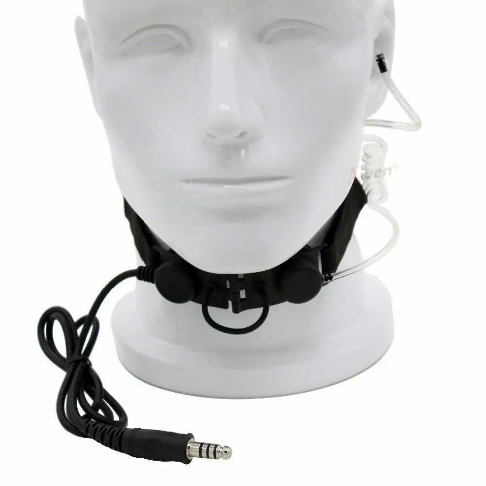 Element z-tac casque talkie-walkie micro de gorge Transmission du son casque CS