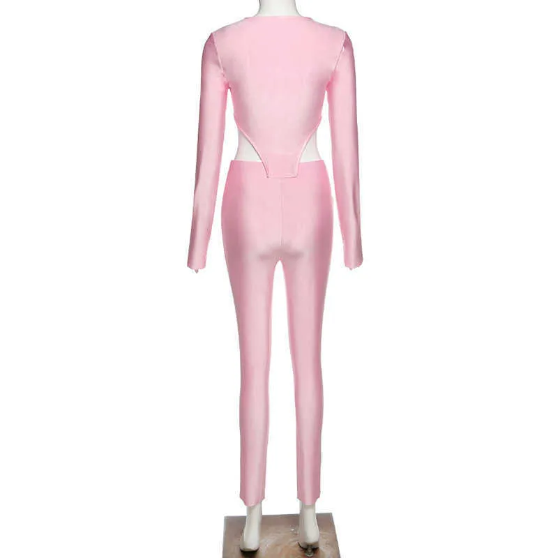 Women's 2-Piece Sport Outfit Black-Pink Bolf XL011 BLACK-PINK
