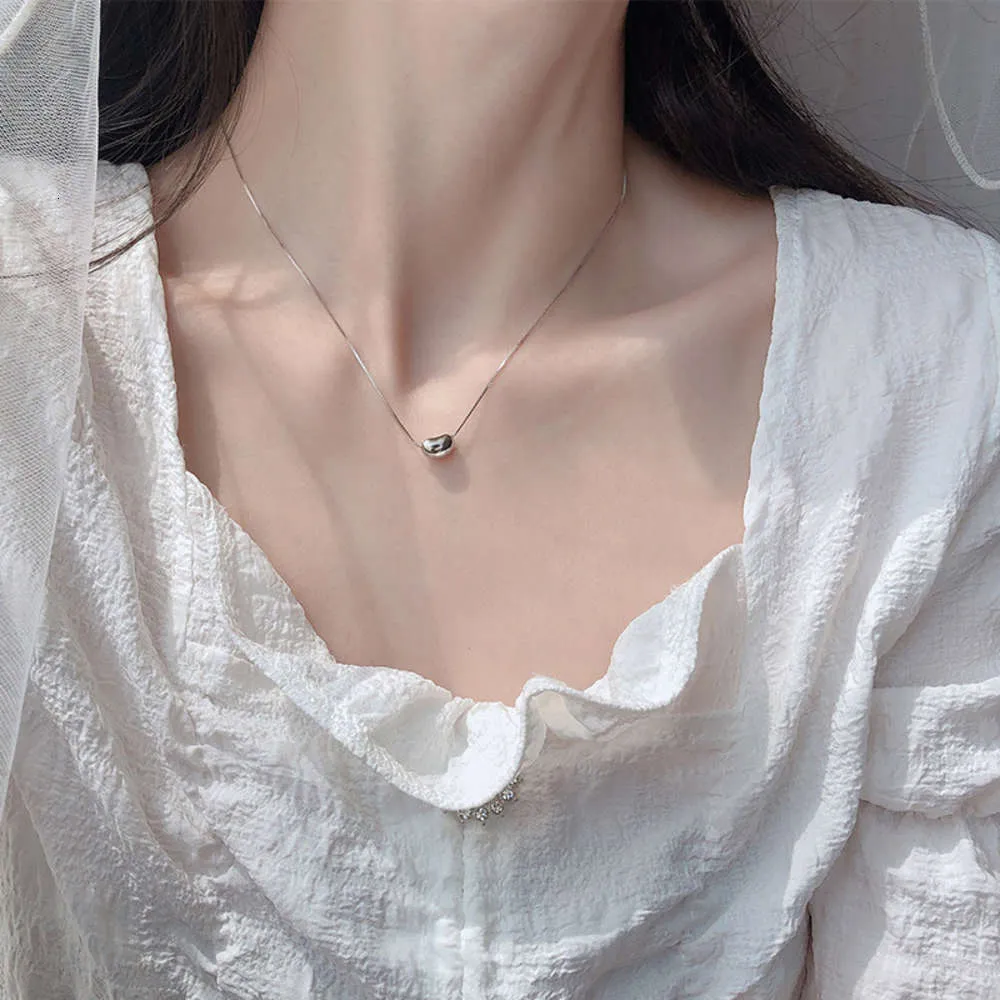necklace Acacia fashion simple lucky pea clavicle cute little golden bean chain255l