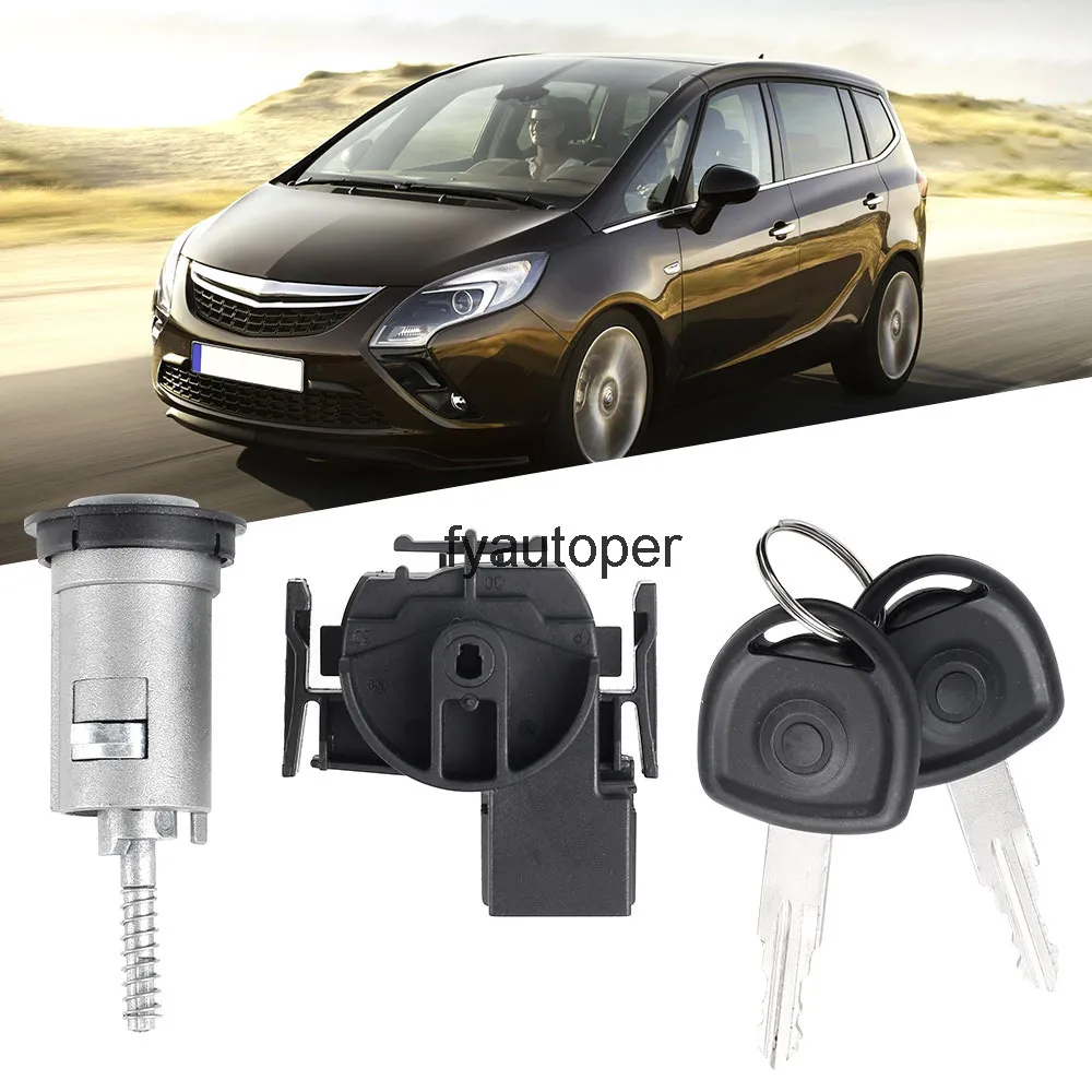 Interruptor de bloqueio de porta de barril para opel combo c 2001-2011 Meriva-A 2003-2010 com 2 chaves peças de carros de substituição