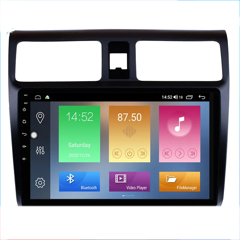 voiture DVD GPS Navigation Player Radio Digital pour Suzuki Swift 2005-2010 HD TOCK Screen TV Mirror Link 3G WiFi 10,1 pouces Android