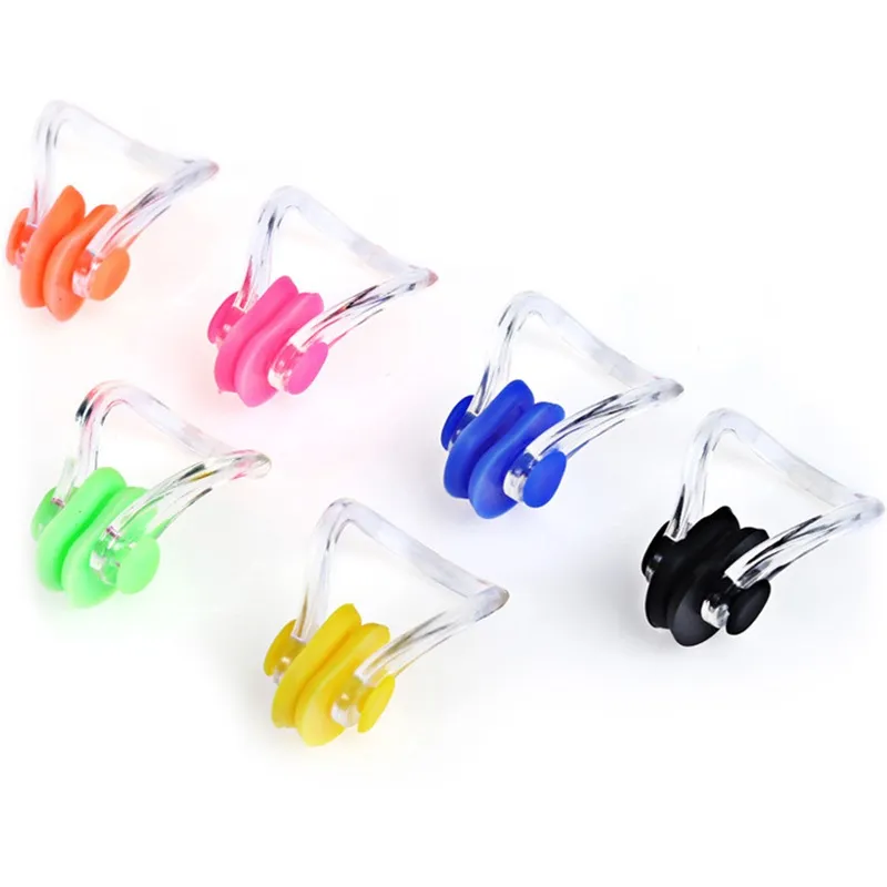 1pair Soft Waterproof Swimming Earplugs Nose Clip Case Protective Prevent Water Protection Ear Plug Soft Swim Dive Supplies 921 Z2