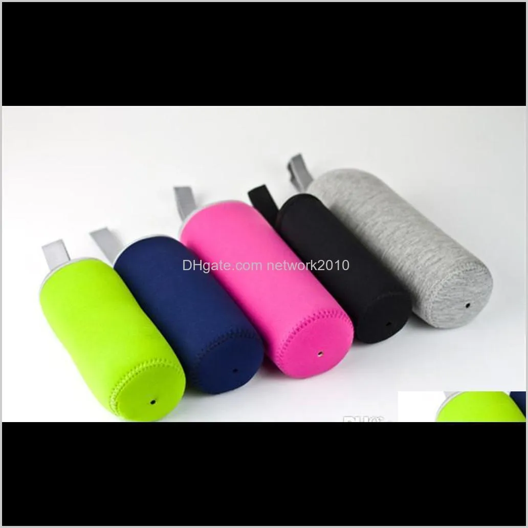 550 ml glass water bottle sleeve neoprene water bottle carrier holder sleeve candy with handle perfect for protection epacket 