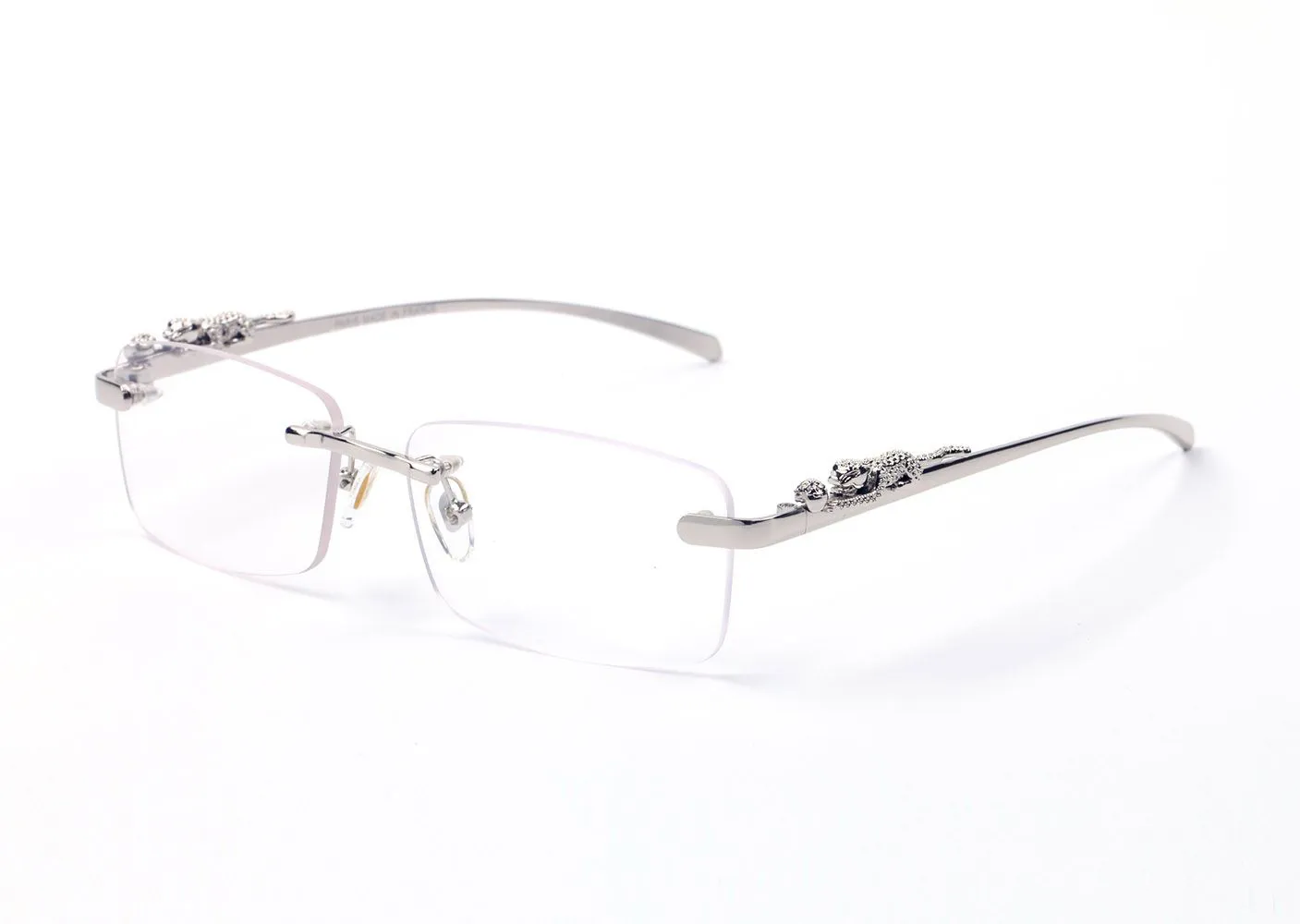 2024 Designer Rimless Buffalo Horn Sunglasses For Men And Women Black,  Brown, Clear Lenses Fashionable Gold Wood Eyeglasses With Case From  Onlinestor, $35.76 | DHgate.Com, image size:1407x1000