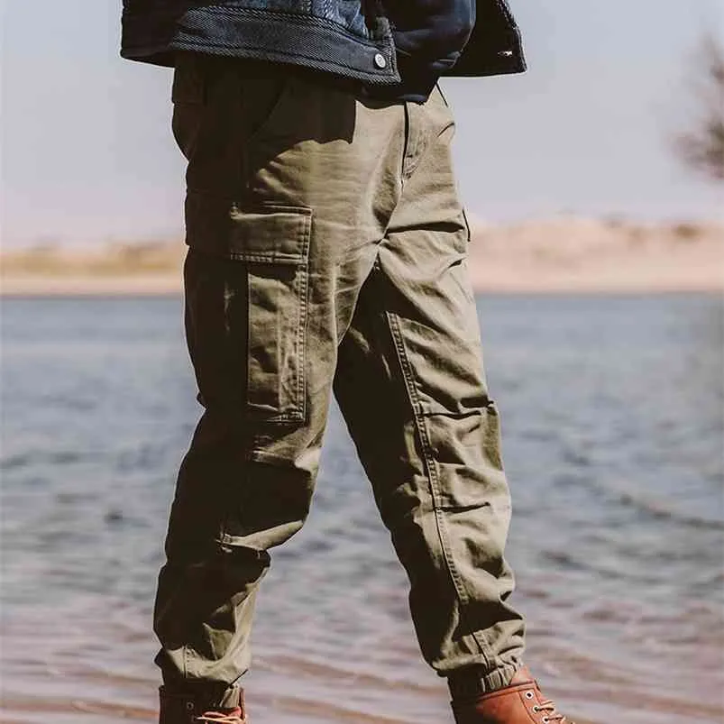 Cotton Ankle Pants W/ Web