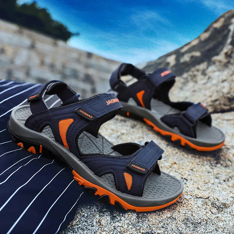 Herren-Damen-Sneaker, Sport, große Größe, grenzüberschreitende Sandalen, Sommer-Strandschuhe, lässige Sandalen, Hausschuhe, Jugend, trendig, atmungsaktiv, modisch, Schuhcode: 23-8816-1