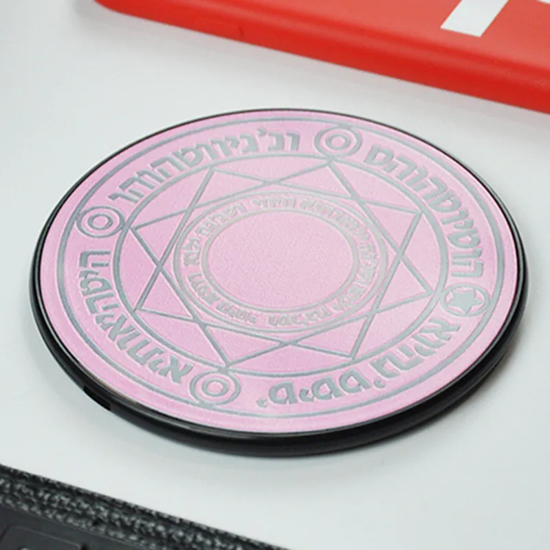 Sailor Moon Wireless Charging Pad Pink Wireless Charger Cargador