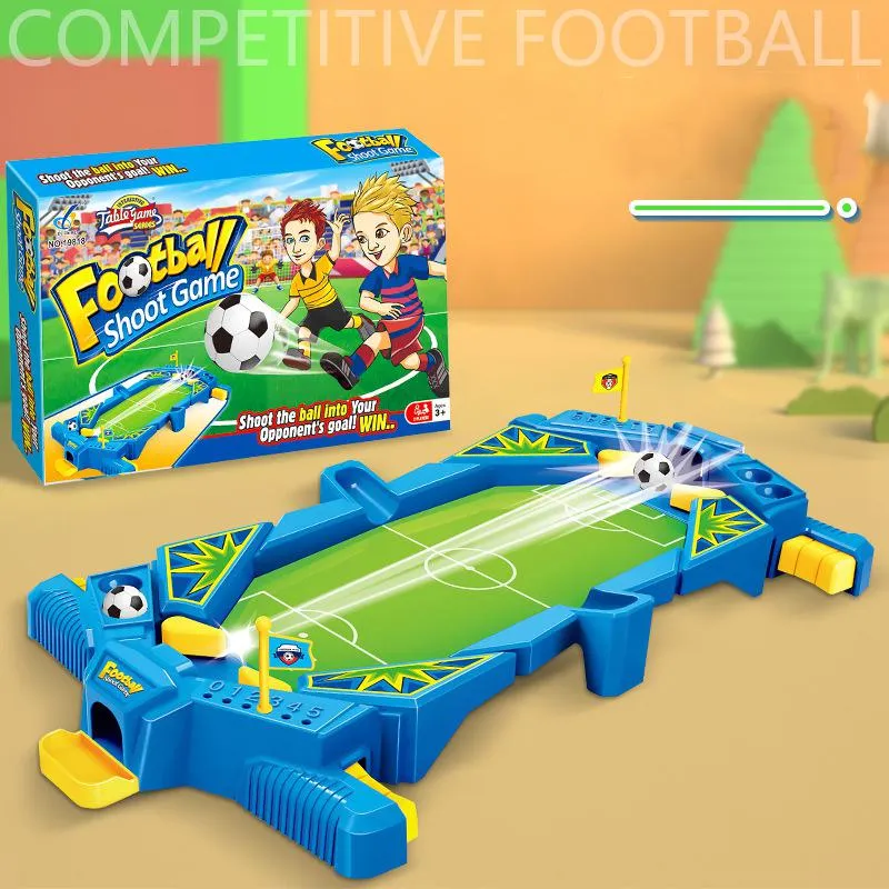 Verrassing Novelty Games Kindertafel Voetbal Speelgoed Indoor Interactive Catapult Dubbele Handmatige Entertainment Parent-Child Battle Game