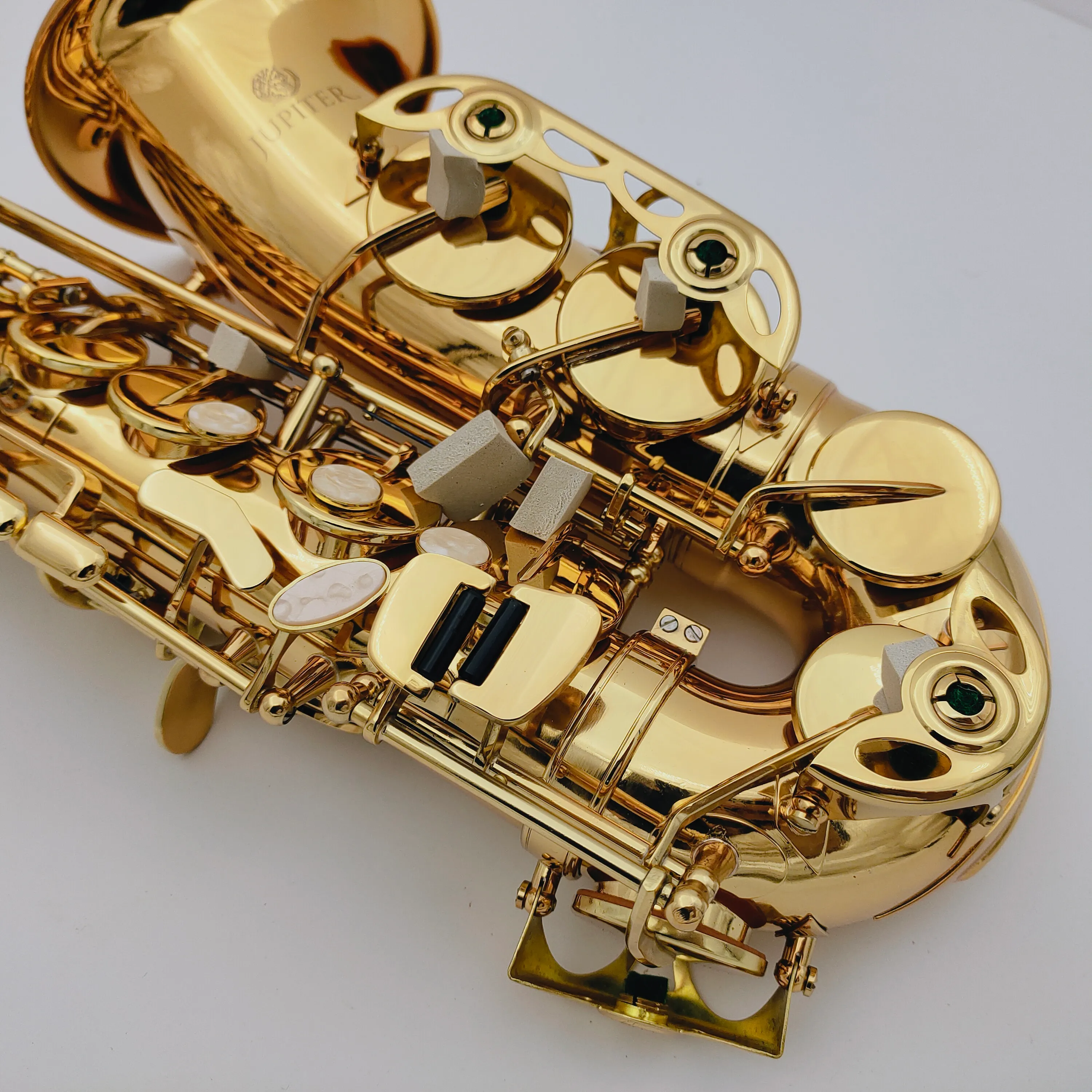 Professional Jupiter JAS-567 GL Alto Saxophone E Flat Brass Body