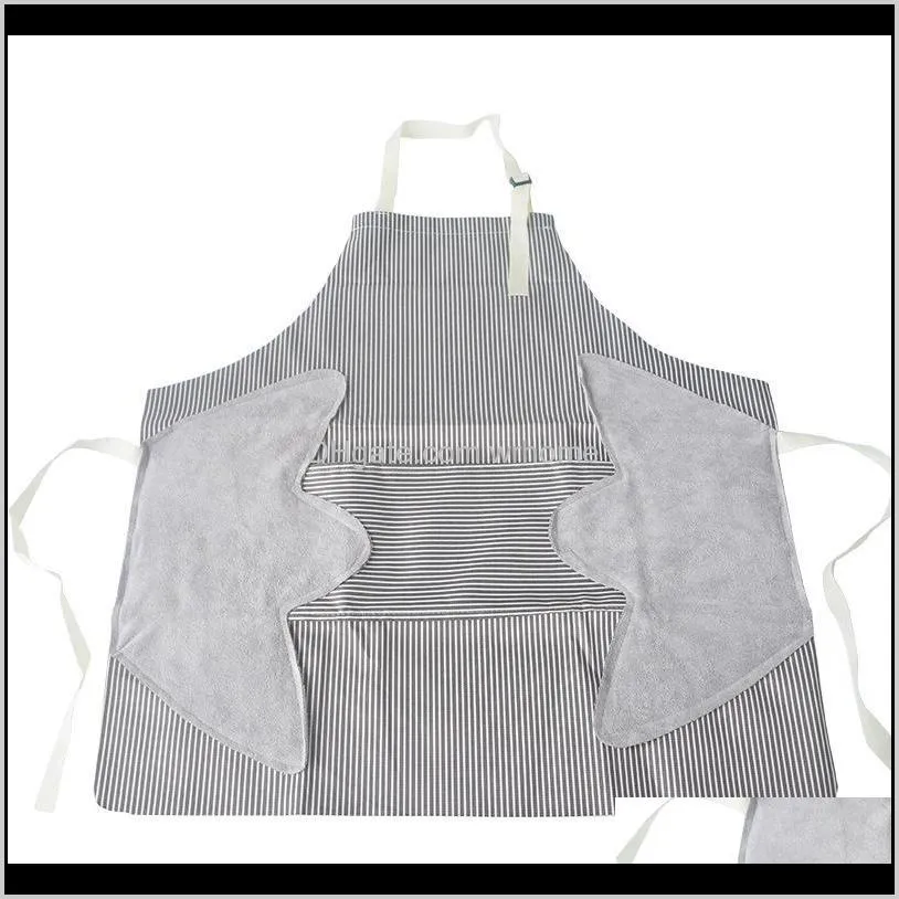 kitchen cooking apron wipe your hands rub apron cooking baking coffee shop cleaning aprons kitchen grill accessory anti-grea