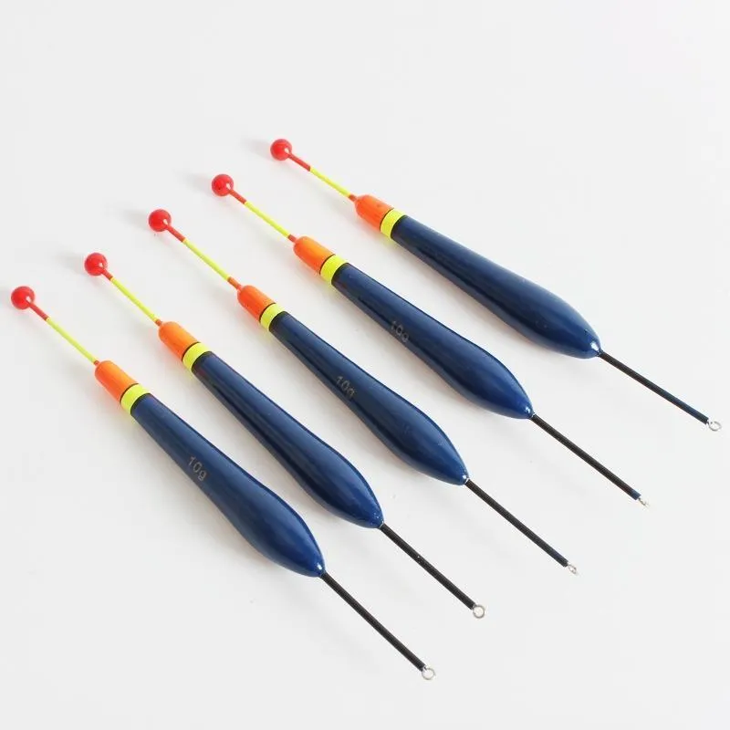 10 pièces/lot flotteurs de pêche à la carpe ensemble bouée Bobber bâton pour poisson attirail Vertical 18cm 10g accessoires1