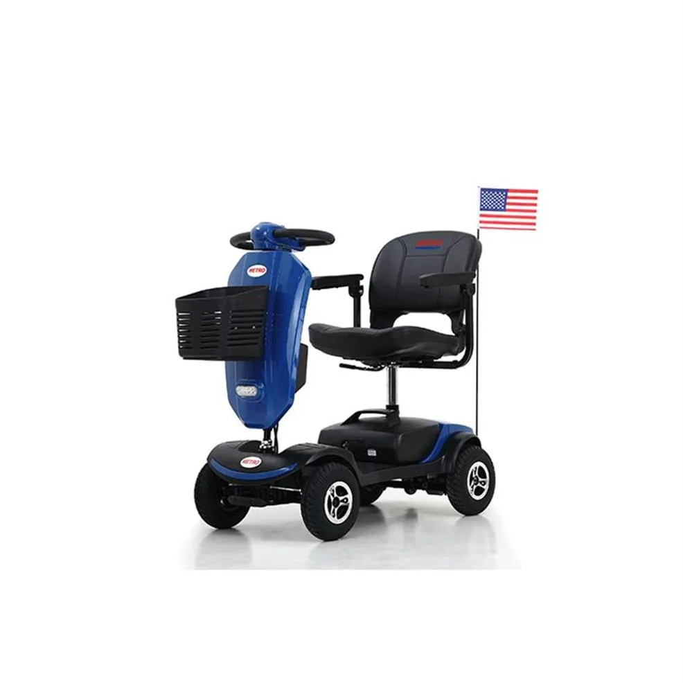 ABD Stok Kompakt Seyahat Yetişkinler için Elektrikli Güç Hareketlilik Scooter Bisikletler -300 LBS Max Ağırlık, 300W Motor, A09 A44