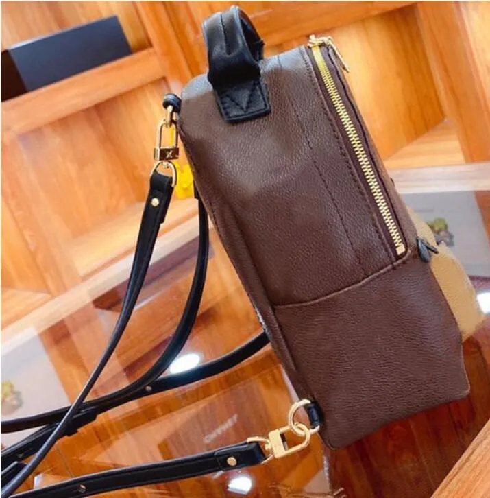 Mini backpack lady Genuine Leather designer Backpacks fashion back pack fow women handbags Presbyopic Mini shoulder Purse Cross body bag