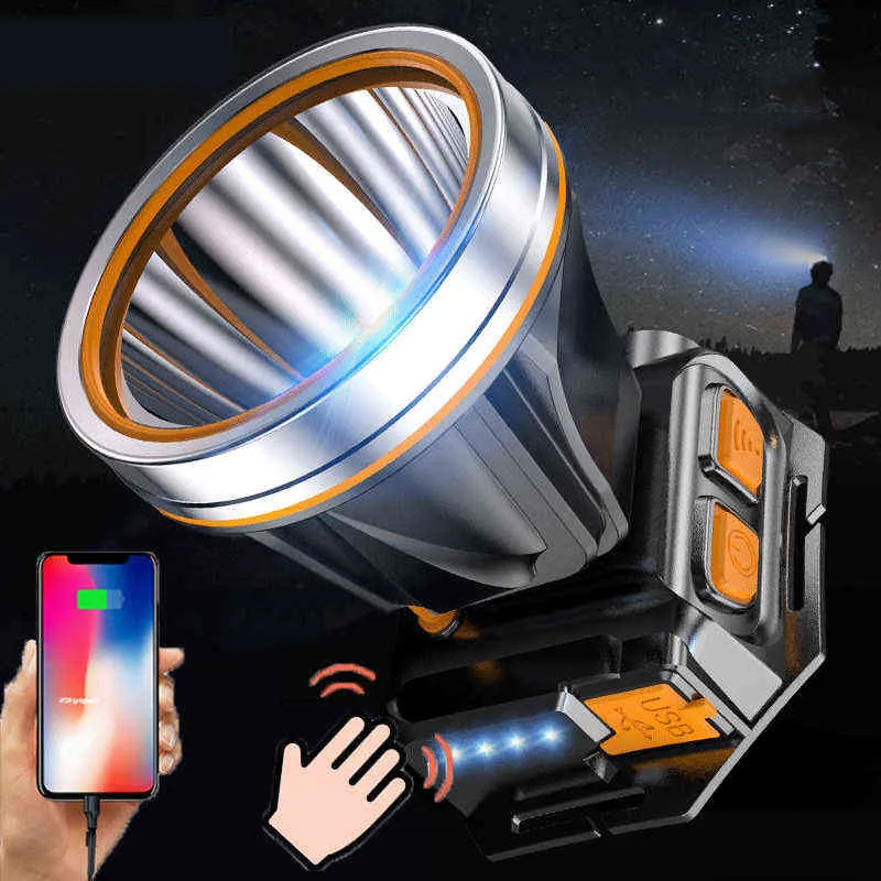 Lampada Frontale Led Ricaricabile