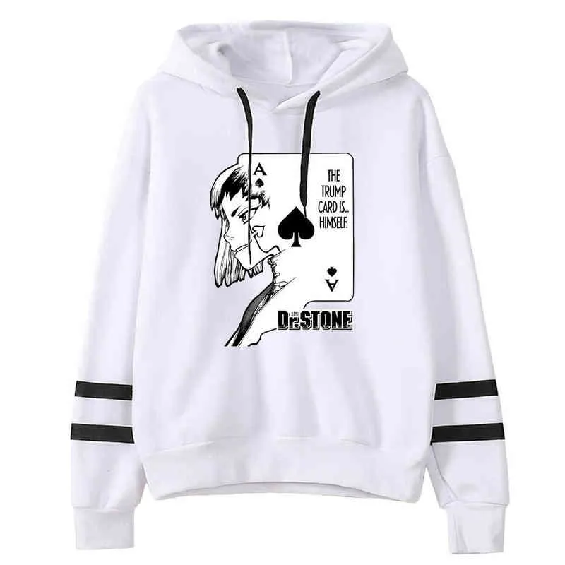 Dr.STONE Hoodied Langarm Streetwear Harajuku Sweatshirt Männer/Frauen Unisex Sport Hoody Tops Y1213