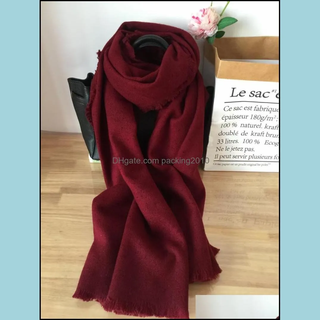 Blankets Cashmere Blinding Scarf Classic Shawl Thick Autumn And Winter Multi Colors Optional Blanket