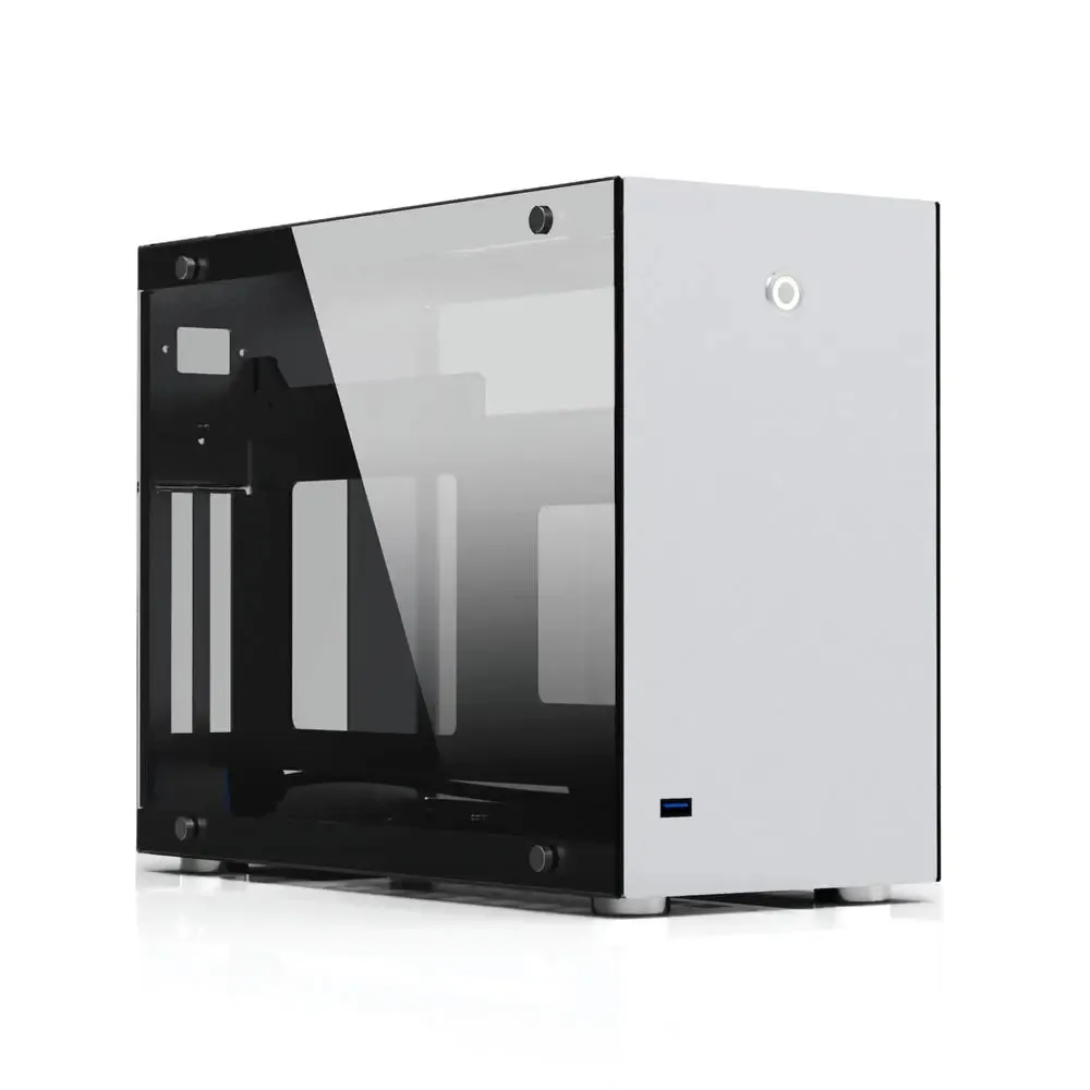 CEMO A4 Stop Aluminiowy Hartowany Szkło Hartowane ITX Computer Case Mini