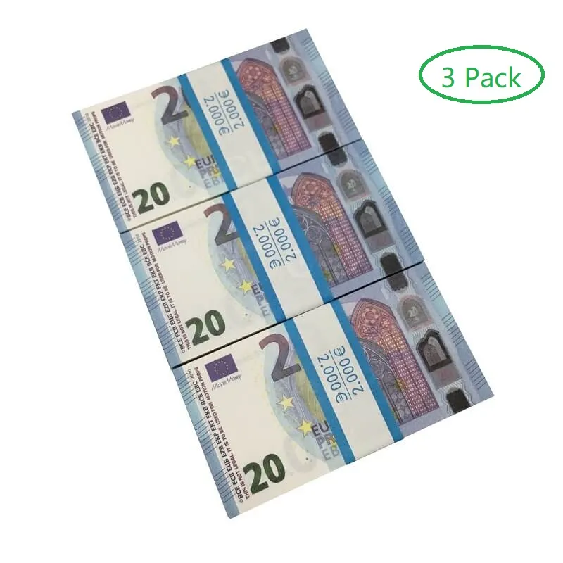 Prop Money Copy Banknot Carey Partia Fałszne pieniądze Euro Prezent dla dzieci 50 dolarów bilet Faux Billet246Sunhymos81pZj