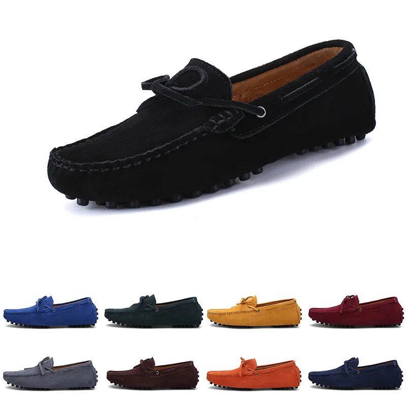 scarpe casual da uomo Pantofole espadrillas triplo nero navy marrone vino rosso verde kaki arancione jogging all'aperto da uomo a piedi diciannove anni