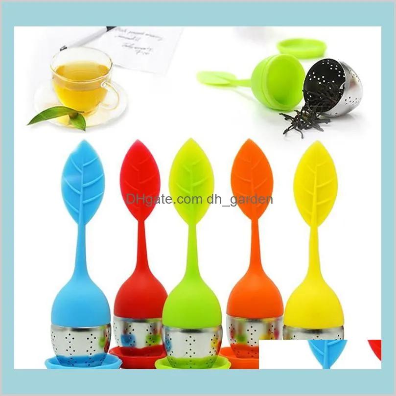silicone tea infuser Leaf Silicone Infuser