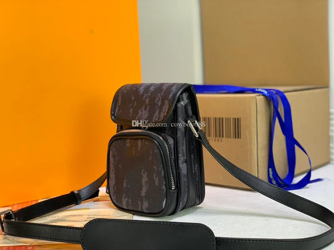 Luxury designer handbags Shoulder bags Messenger bags Nano messenger bag Pastel Noir canvas shoulder bag e handbag coin bag