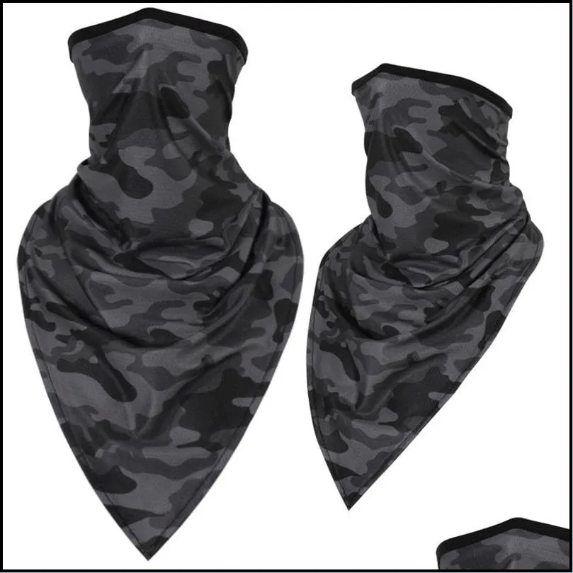 Cycling Caps & Masks Men Women Sport Triangle Scarf Bandana Hiking Scarves Hunting Running Bike Tactical Neck Cover Gaiter