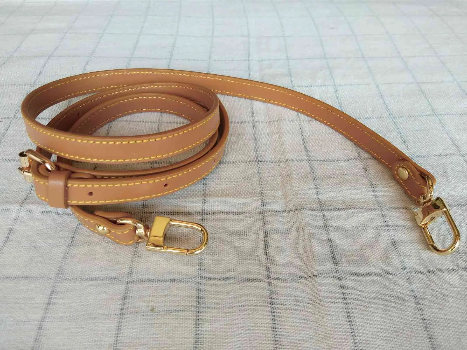 Luxury Crossbody strap replacement 2.5*123cm adjustable real