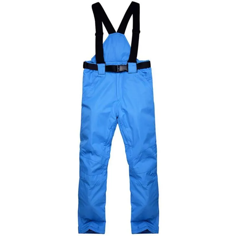 Pantalon de ski 2021 respirant hommes et femmes coupe-vent imperméable chaud extérieur combinaison bretelles décontractées