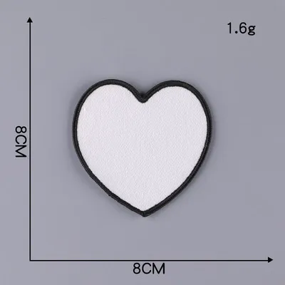 Iron On Sublimation Patch Blanks With 3 Shapes For Thermal Transfer Ideal  For Clothing, Blank Trucker Hats, Uniforms, Backpacks Black Frame From  Esund05, $0.27