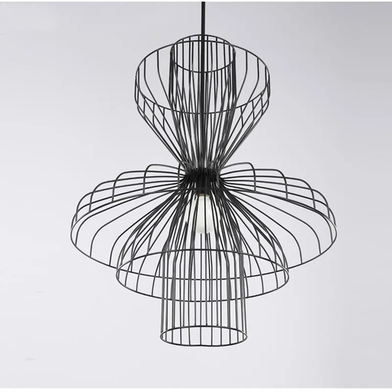 Lampes suspendues Nordic Lights Designer Créativité E27 Lampe En Fer Pour Salon Romm Chambre Restaurant Moderne Décorer Les Luminaires De La Maison