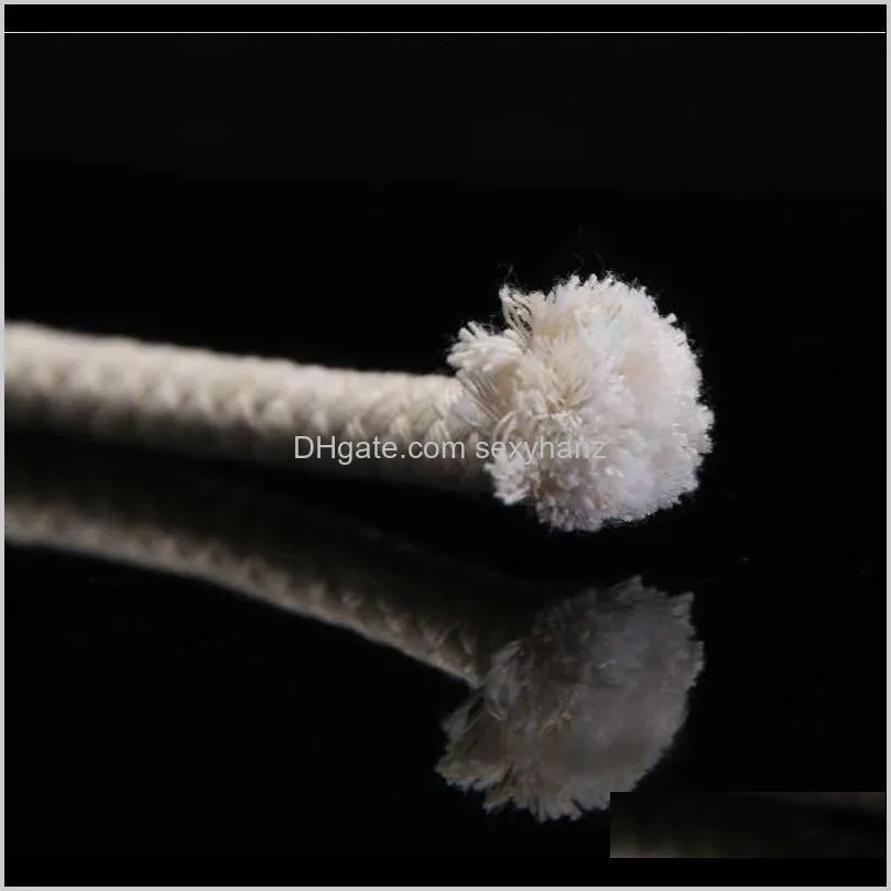 4/6/8/10/12/20mm natural braided round cotton rope diy handwork cotton cords all-purpose shipping 10m/25m/50m/75m/100m1