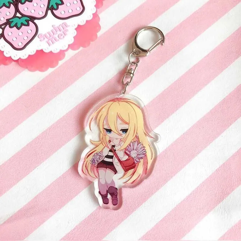 Anime Keychain, Japanese Design Keychain, High Quality