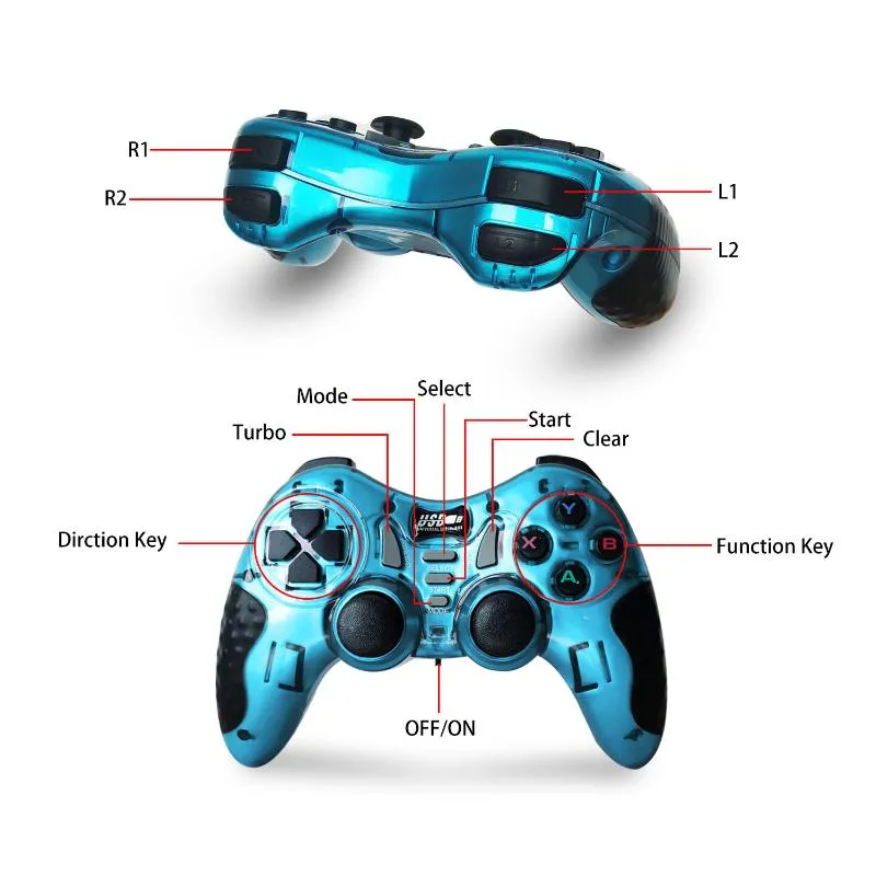 USB Wired Gamepad Controller For Android/TV Box/ PC Computer/ PS3 Game  Controller