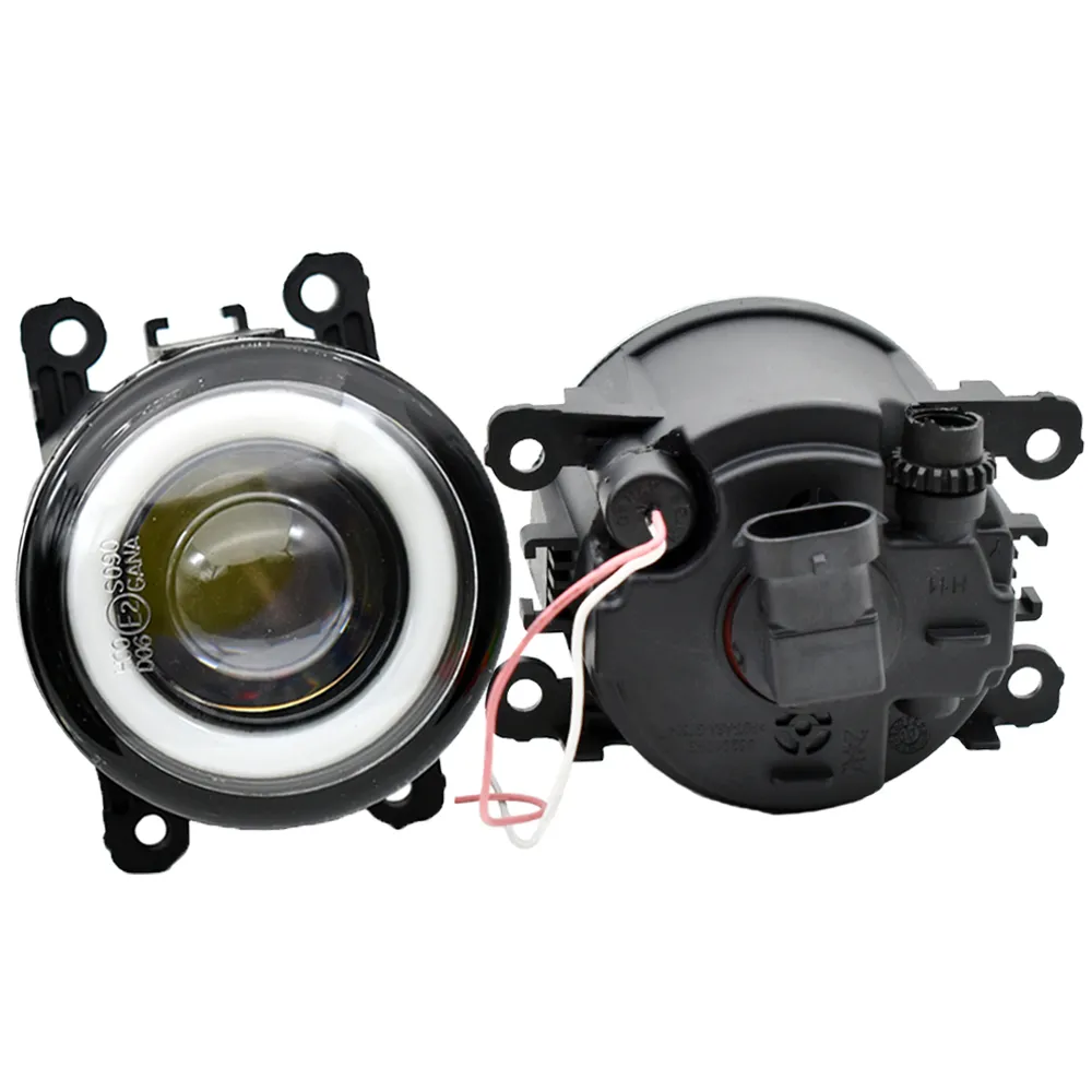 LED Angel Eye Front Bumper Nissan Micra Fog Lamp For Land Rover Range III  L322 2010 2012 DRL 12V H11 Styling Lens Lamp From Carfansauto, $36.37