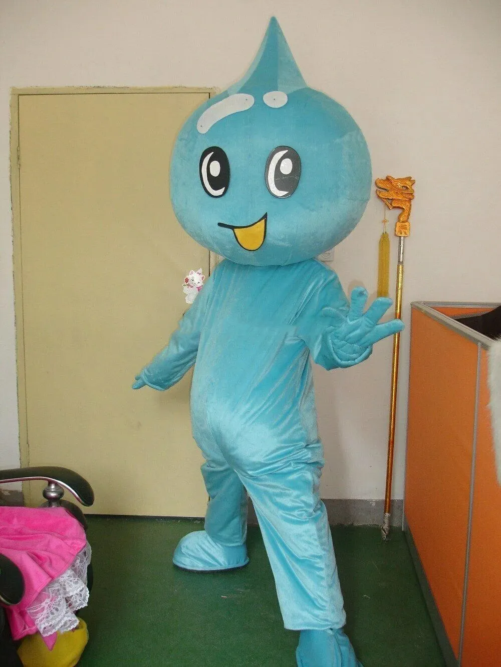 Costume della mascotte dello squalo blu costume di fantasia personalizzato  pesce blu kit cosplay anime mascotte