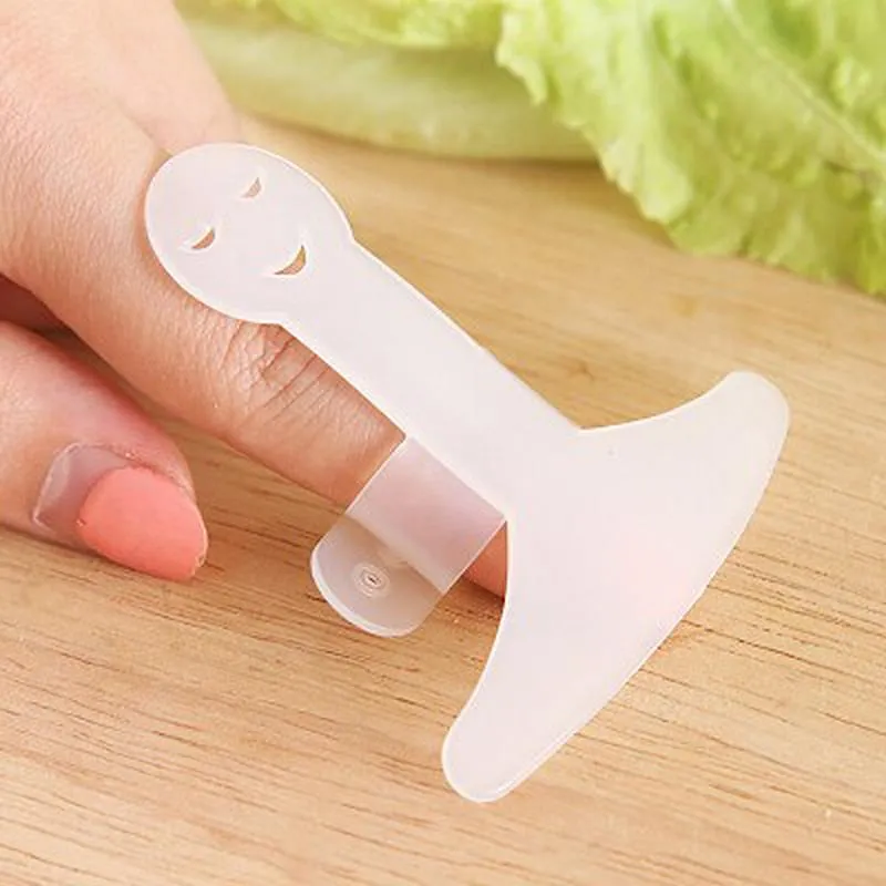 Protetor de mão de dedo de plástico Protetor de dedo fatia fatia chop cofre cozinha cozinha cozinhar ferramentas acessórias DH9570