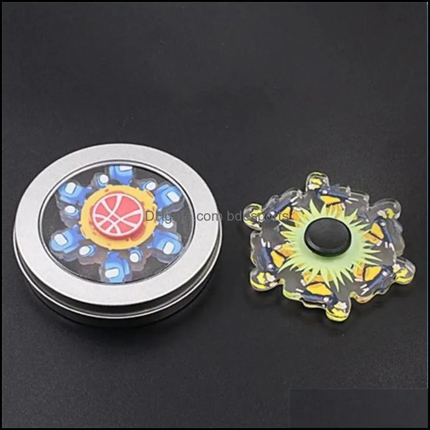  Spaceman Hand Spinner Toy Fidget Spinners Fingertip Gyro Spinning Running Top Decompression Anxiety Toys High Quality a26