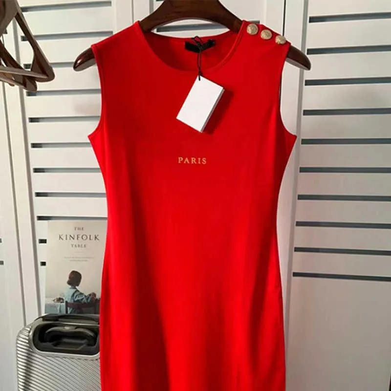 Womens 100% Cotton Sleeveless Dress With PARIS... From Designershop7778,  $55.03 In Bulk | DHgate.Com