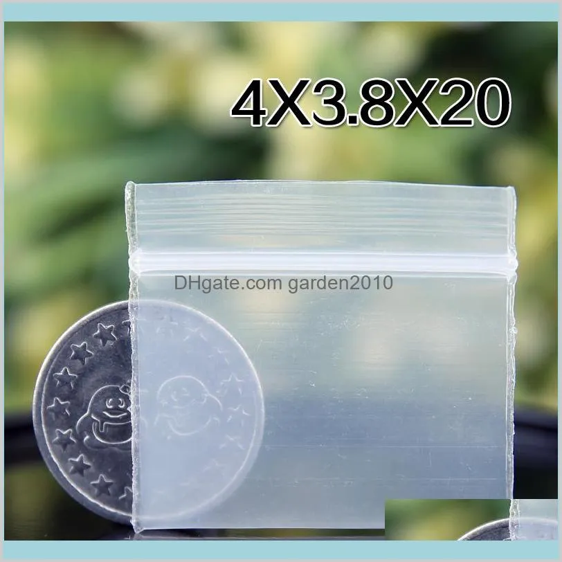 Transparent Mini Miniature Zip Lock Plastic