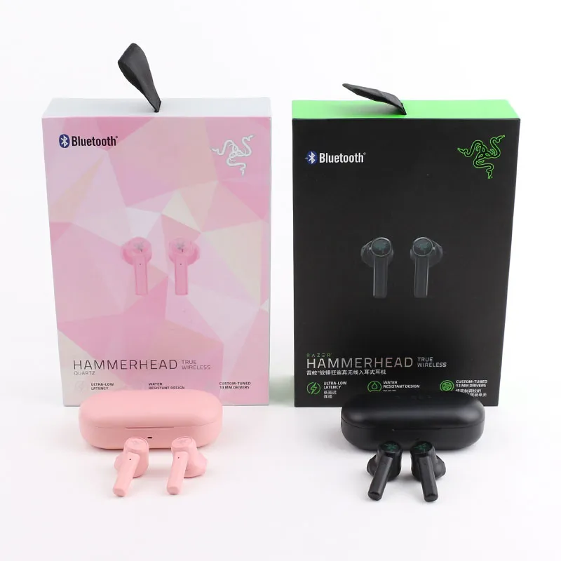 Razer Hammerhead Kablosuz Kulaklık Bluetooth Kulakiçi Yüksek Kaliteli Ses Oyun Kulaklık TWS Spor Bluetooth Kulaklık Fas Nakliye