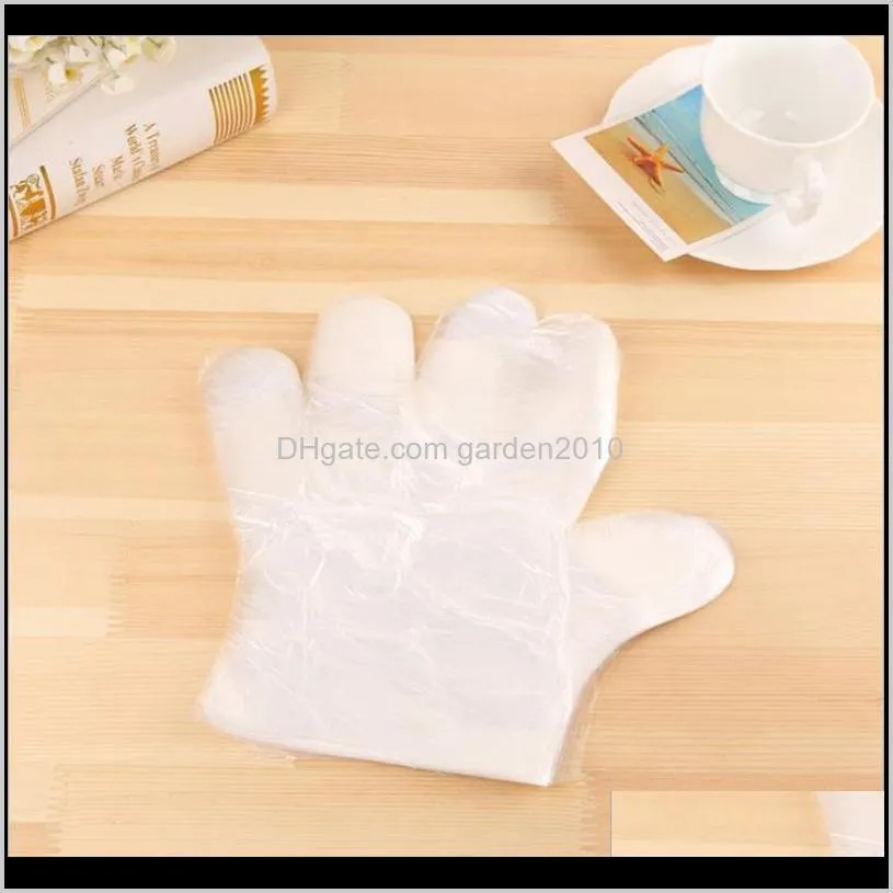 100pcs disposable gloves restaurant barbecue environmental gloves fruit and vegetable1
