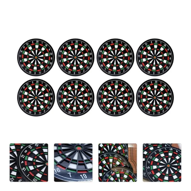 Mats Pads 8pcs Heat-resistent Mug Cup Coasters Dartboard Bottle BeverageMöbel & Wohnen, Feste & Besondere Anlässe, Party- & Eventdekoration!