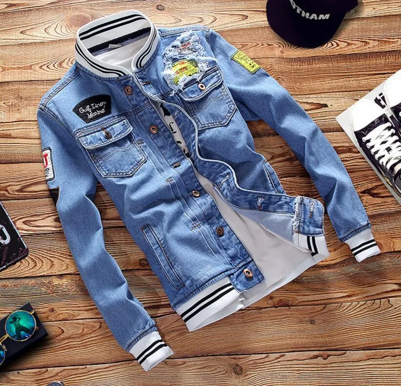 Luxury Mens Designer Jacket Men Women High Quality Print Denim Jacket Mens Designer Coat women tops Black Blue Jean Jackets Size S-5XL