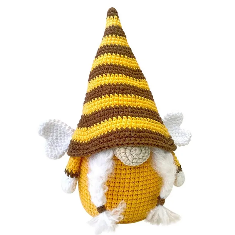 Bumble Bee Summer Gnome Gonks Plush Doll Christmas Decoration Bumblebee Sunflower Gnomes Swedish Home Farmhouse Kitchen Decor