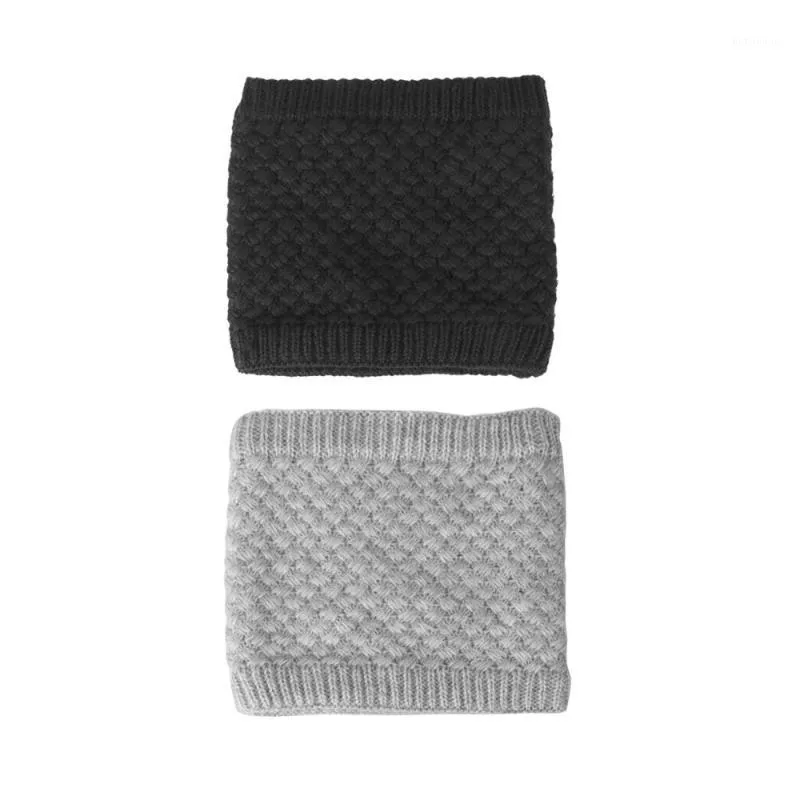 Осенний зимний плюшевый шарф цветных шеи теплый круг сертифицирован шеи дети для мужчин дети (серые / черные велосипедные шапки маски