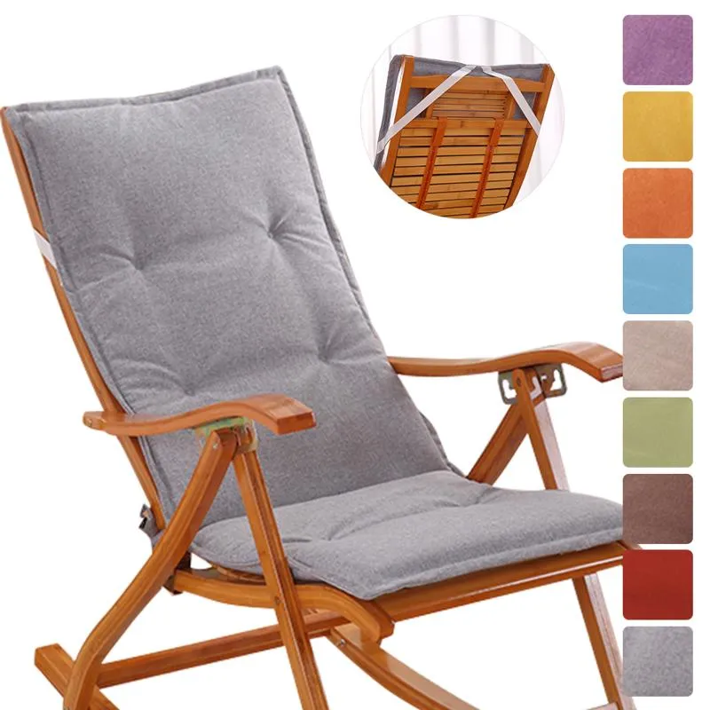 Cadeiras reclináveis ​​de reclinável de tat do jardim de almofada longa para balanço de cadeira de cadeira de cadeira de sede sofá tatam almofada/travesseiro decorativo