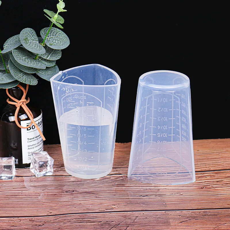 Ultra Clear Silicone Disposable Measuring Cups 250ML Reusable Mixing Cup  For Epoxy Resin Art Supplies From Giftvinco13, $3.88