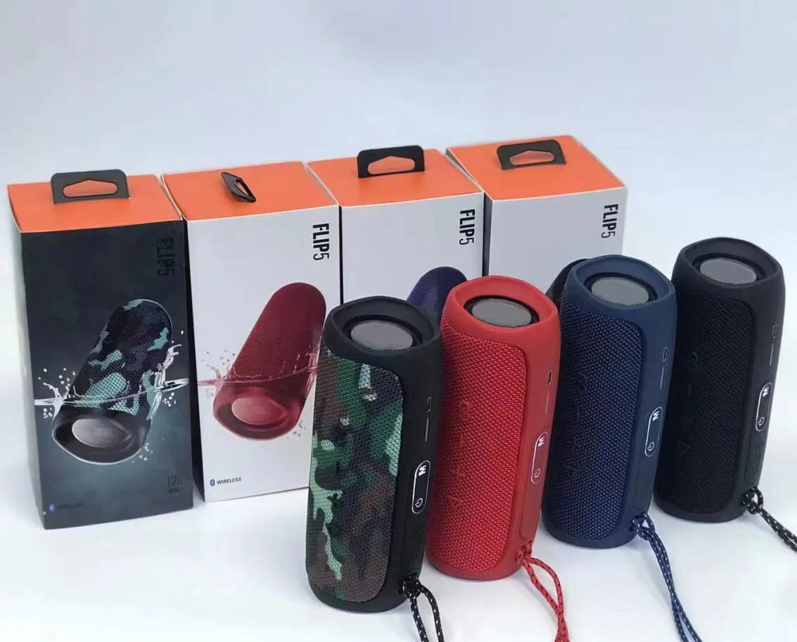 JHL-5 Mini Altoparlante Bluetooth senza fili Altoparlanti portatili a doppio corno per sport all'aria aperta con scatola al minuto 2021nuovo